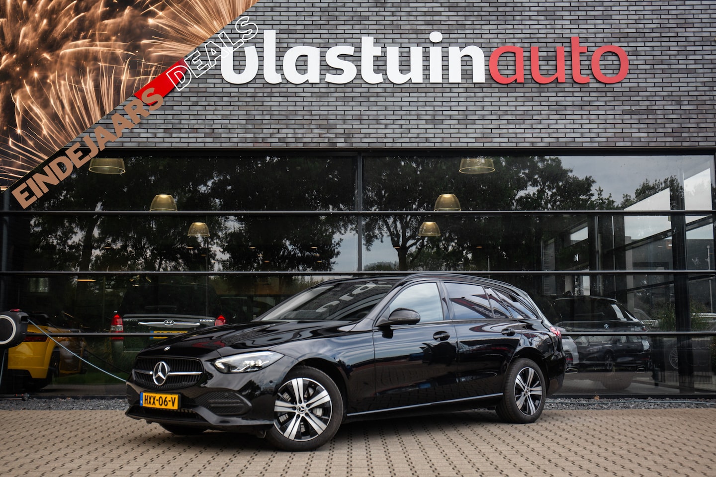 Mercedes-Benz C-klasse Estate - 300 e Luxury Line 300 e Luxury Line , Sfeerverlichting, Trekhaak, Night-pakket - AutoWereld.nl