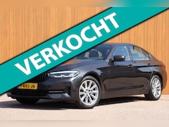 BMW 5-serie - 520i Bus. Ed.Plus org.NL 2xel.stoel+leer+memory+vw camera