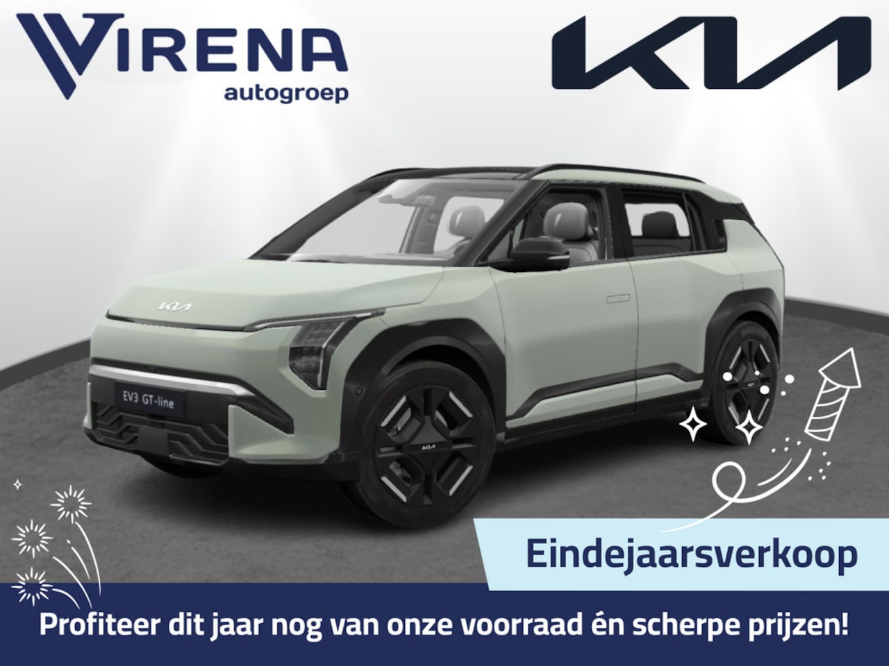 Kia EV3 - GT-Line Business Edition 81.4 kWh - 17% Bijtelling - Meerdere kleuren mogelijk - Uit voorr - AutoWereld.nl