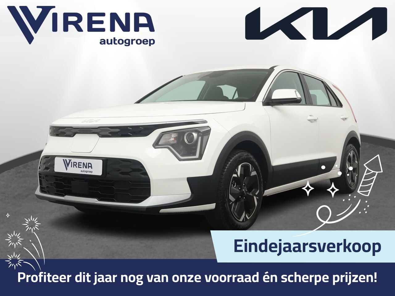 Kia Niro EV - Light 64.8 kWh - €3000 Inruilpremie - Climate Control - Adaptieve Cruise Control - Achteru - AutoWereld.nl