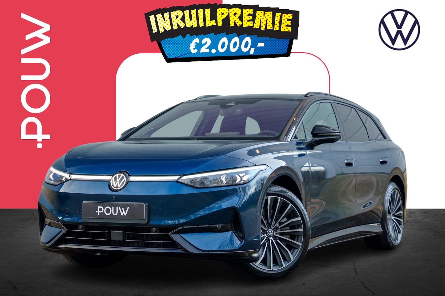 Volkswagen ID.7 Tourer - Pro S 286pk Limited Edition 86 kWh | LMV 20'' | Trekhaak Uitklapbaar | Panoramadak - AutoWereld.nl