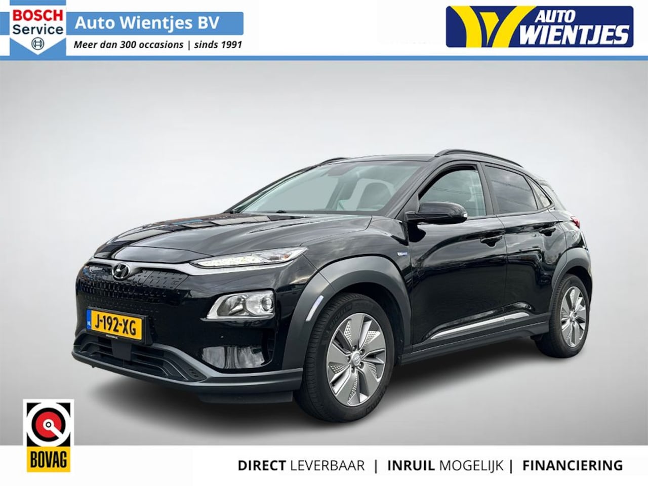 Hyundai Kona Electric - EV Fashion 64kWh 3-Fase | SOH 100% | Navi | Camera | Half Leer - AutoWereld.nl