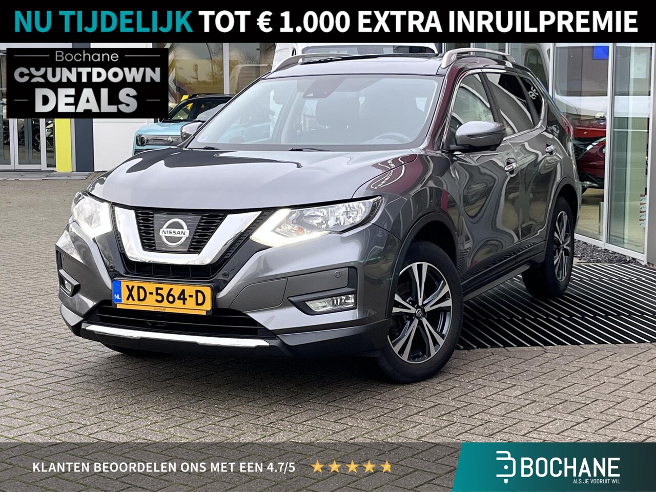 Nissan X-Trail - 1.6 DIG-T N-Connecta Navigatie / Panoramadak / Afneembare trekhaak - AutoWereld.nl