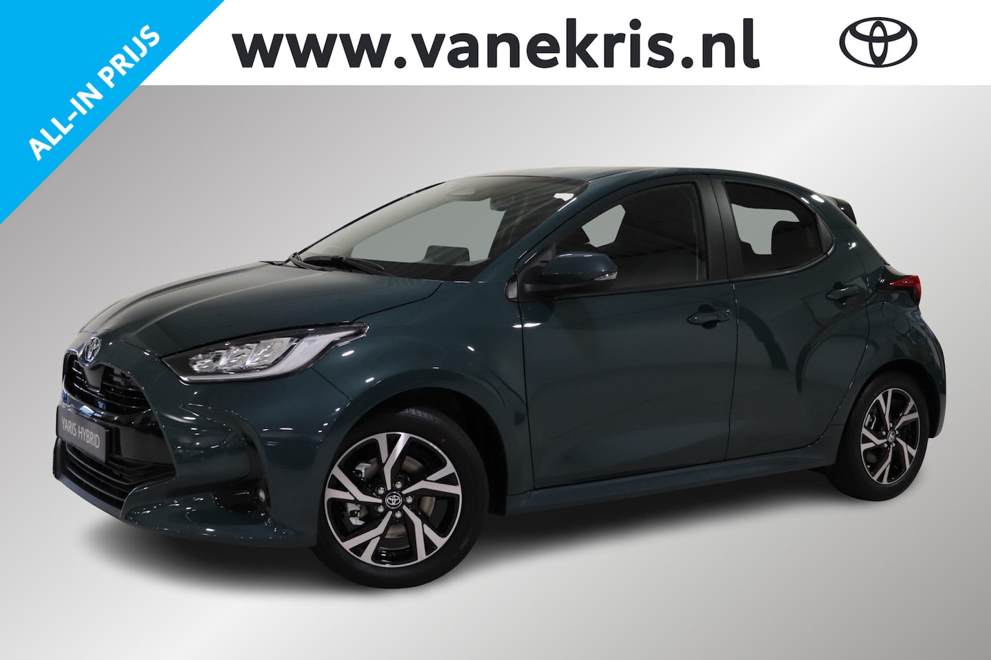 Toyota Yaris - 1.5 Hybrid 115 Dynamic 1.5 Hybrid 115 Dynamic, €1000,- Inruilpremie, BSM, Sensoren, Stuur & Stoelverwarming! - AutoWereld.nl