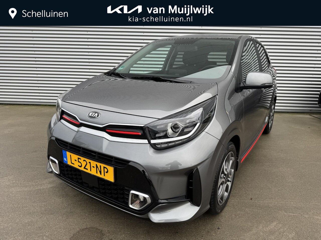 Kia Picanto - 1.0 DPi GT-Line NW Geleverd & Onderhouden | All season banden ! - AutoWereld.nl