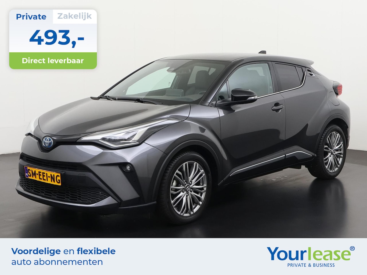 Toyota C-HR - 1.8 Hybrid Executive Bi Tone | All-in 493,- Private Lease | Direct uit voorraad - AutoWereld.nl