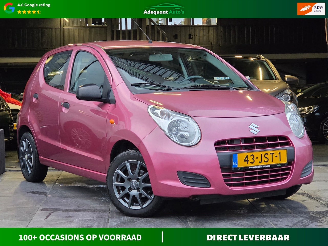 Suzuki Alto - 1.0 Comfort|Airco|El.Ramen|Bluetooth|NAP|2e eig - AutoWereld.nl