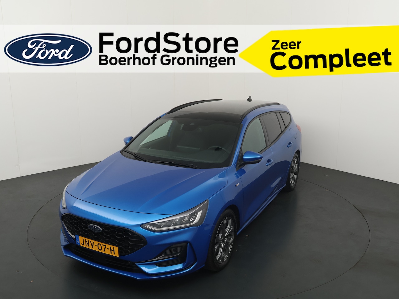 Ford Focus Wagon - ST-Line X EcoBoost Hybrid 155 pk | Pano | Trekhaak | Adapt. cruise | Winter Pack  | B&O | - AutoWereld.nl