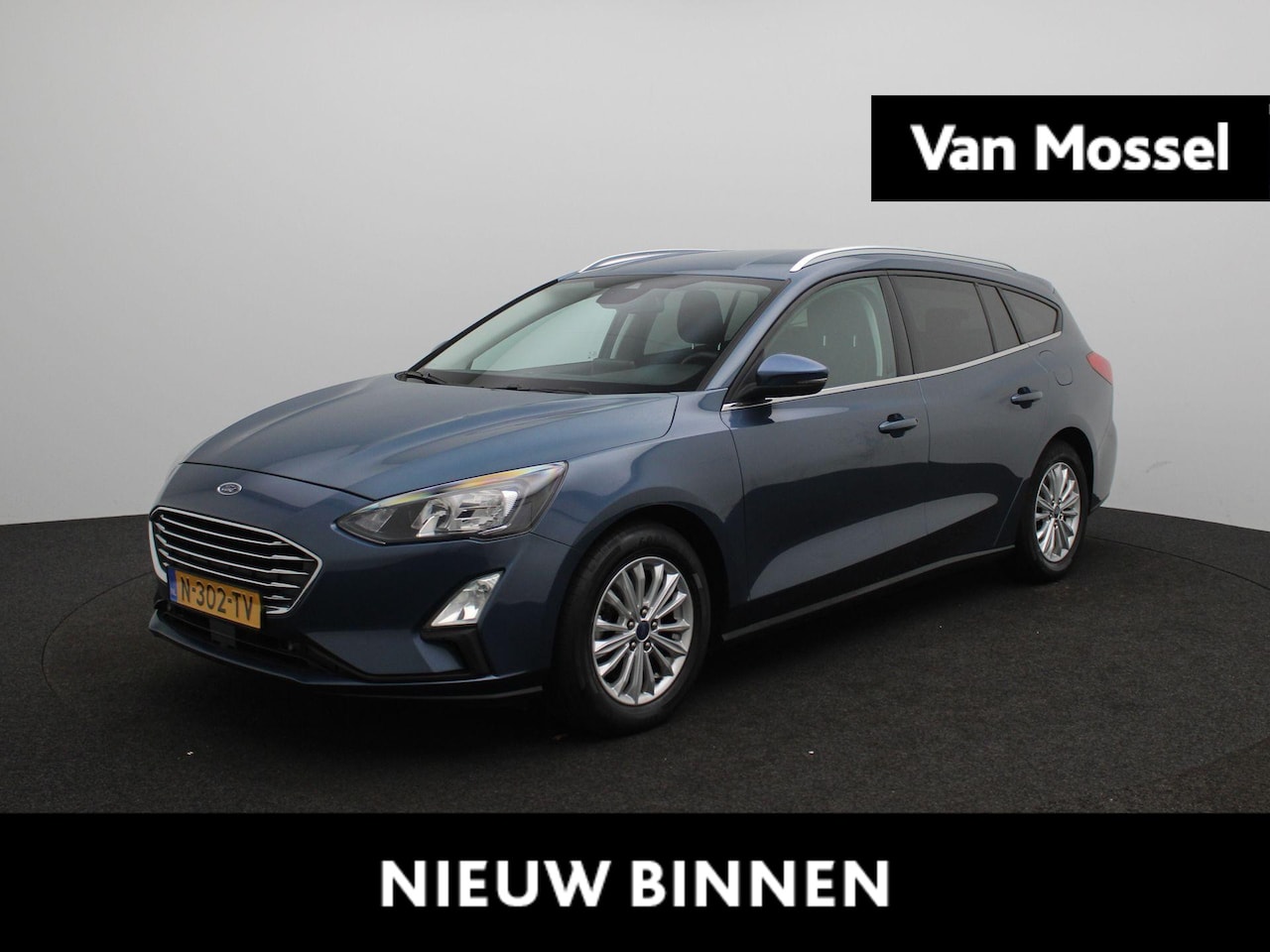 Ford Focus Wagon - 1.0 EcoBoost Titanium X Business | Camera | Trekhaak | Navi | - AutoWereld.nl