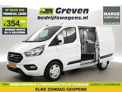 Ford Transit Custom - 280 2.0 TDCI L1H1 | MARGE | Aut. | Airco | Camera | Cruise | 3-Zits | Schuifdeur L+R | Tre