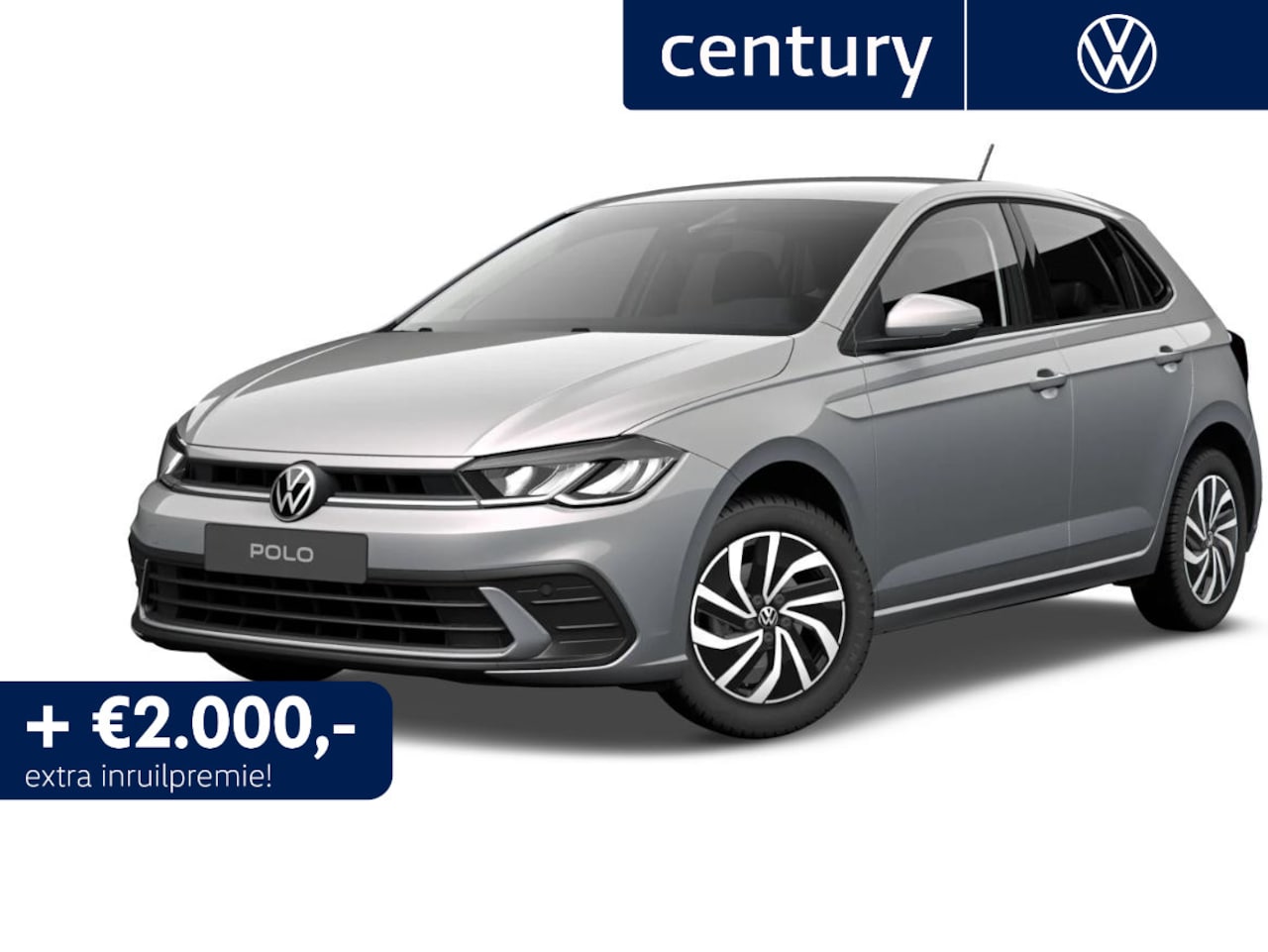 Volkswagen Polo - Life Edition 1.0 70 kW / 95 pk TSI Hatchback 5 ver - AutoWereld.nl