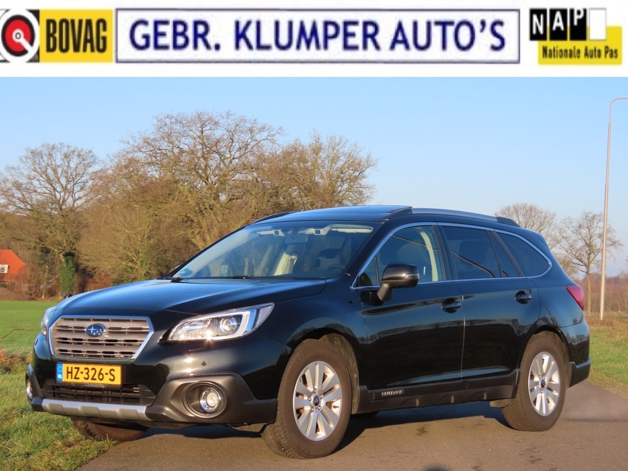 Subaru Outback - 2.5i Premium Eyesight, Navi, Cruise, ECC, Dak, Haak, 14x Beurt - AutoWereld.nl