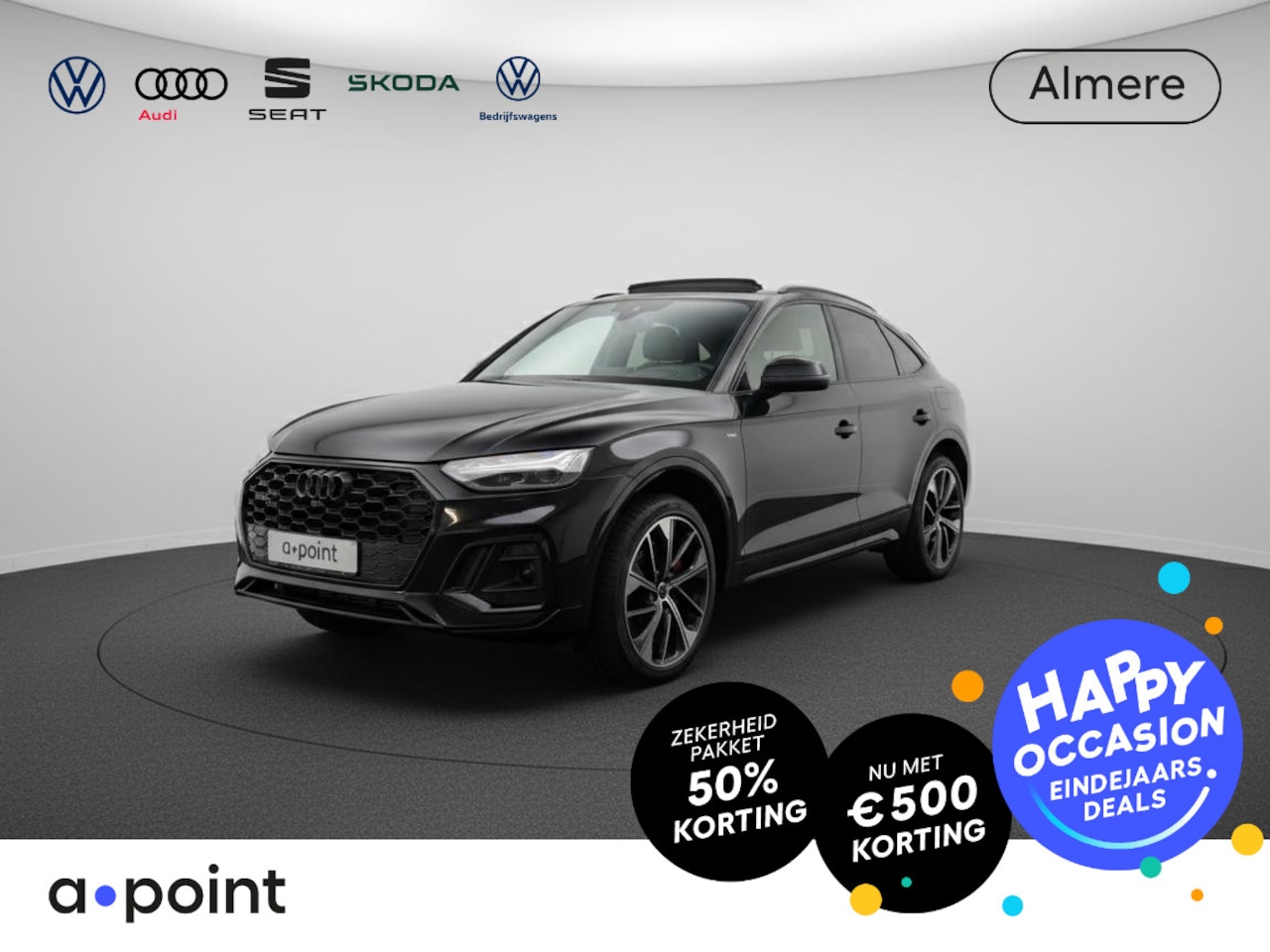 Audi Q5 Sportback - 55 TFSI e S edition Competition 367pk | Panoramadak | Trekhaak | B&O Soundsystem | 21 inch - AutoWereld.nl