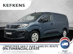 Peugeot e-Partner - 136 L2 50 kWh | 0% rente | Long | 3 Zitplaatsen | Laadruimte betimmering | Long | Navigati