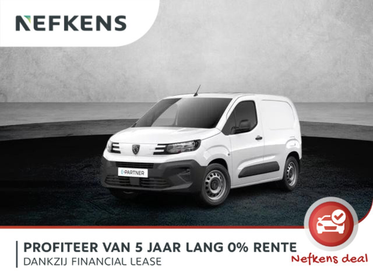 Peugeot e-Partner - EV 136 pk L1 50 kWh | 0% Rente | Meerdere kleuren Leverbaar | Carplay | Airco | Parkeersen - AutoWereld.nl