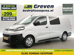 Citroën Jumpy - 2.0 BlueHDI L3H1 | MARGE | DC | Airco | Trekh. | Carplay | Cruise | Navi | Parkeersens