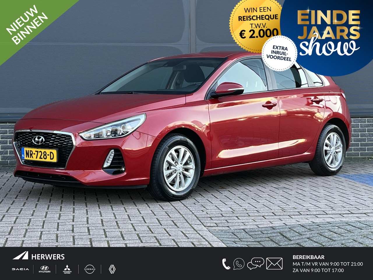 Hyundai i30 - 1.4 T-GDI Comfort / Navigatie / Apple Carplay & Android Auto / Climate Control / Cruise Co - AutoWereld.nl