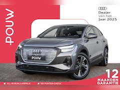 Audi Q4 Sportback e-tron - 40 204pk Edition 77 kWh | Camera | Stoelverwarming | Adaptive Cruise | Apple Carplay