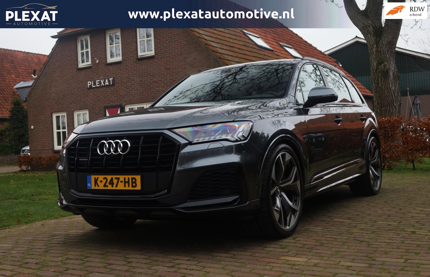 Audi Q7 - 55 TFSI e quattro Pro Line S Aut. | 3x S-Line | 23 Inch | Luchtvering | 3D Camera | Trekha - AutoWereld.nl