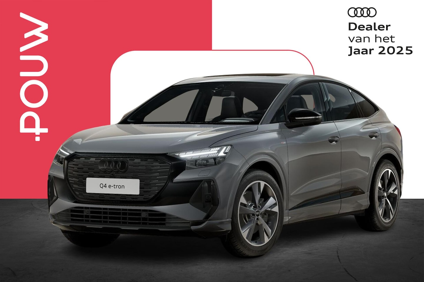 Audi Q4 Sportback e-tron - 45 quattro 286pk S Edition Competition 82 kWh | 21" Velgen | Panoramadak - AutoWereld.nl