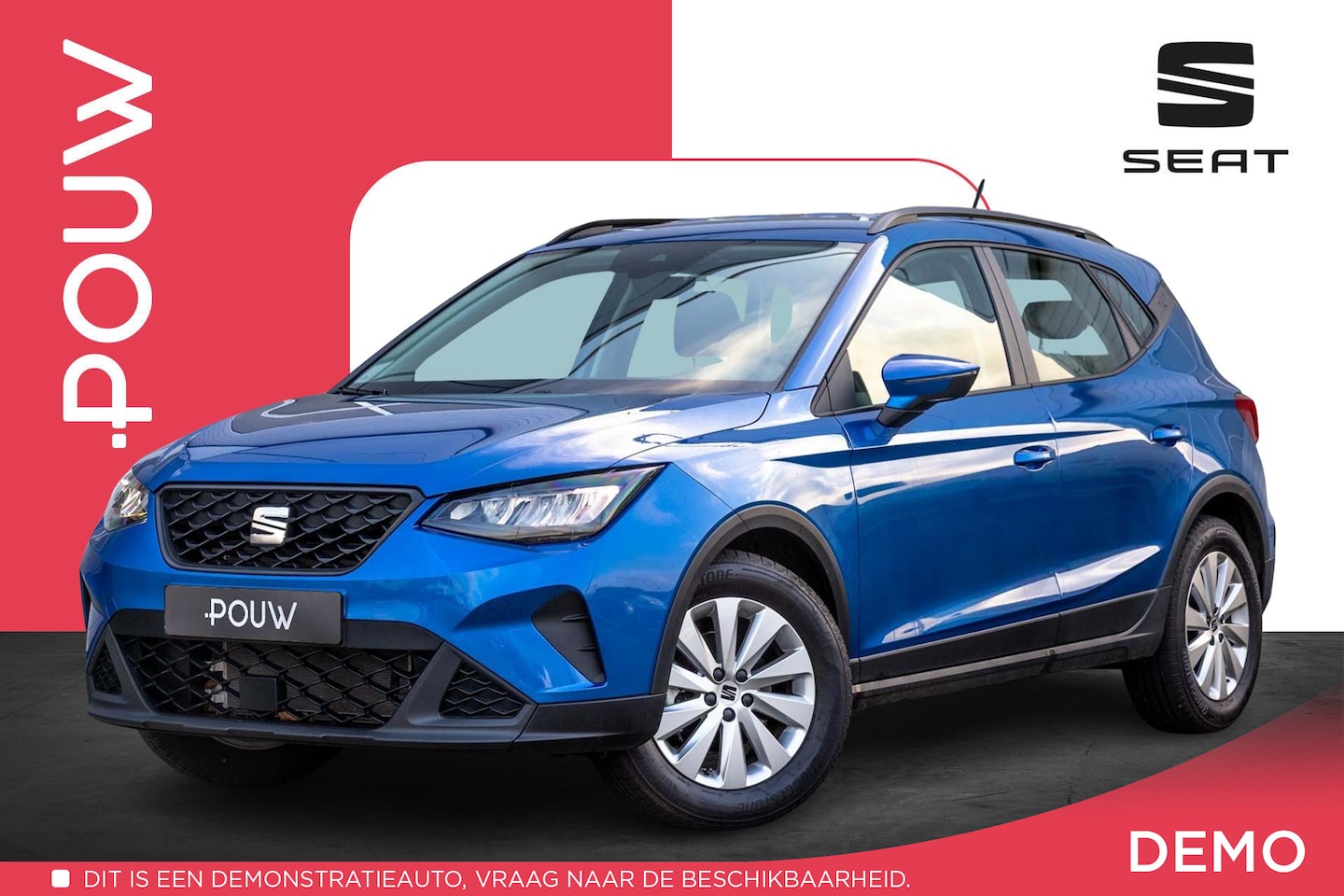SEAT Arona - 1.0 EcoTSI 95pk Reference | Apple Carplay/Android Auto | 16" Velgen - AutoWereld.nl