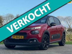 Citroën C3 - 1.2 PureTech 110pk Shine - Rouge Rubi/Noir onyx - Crossblack 17''/Carplay/Camera