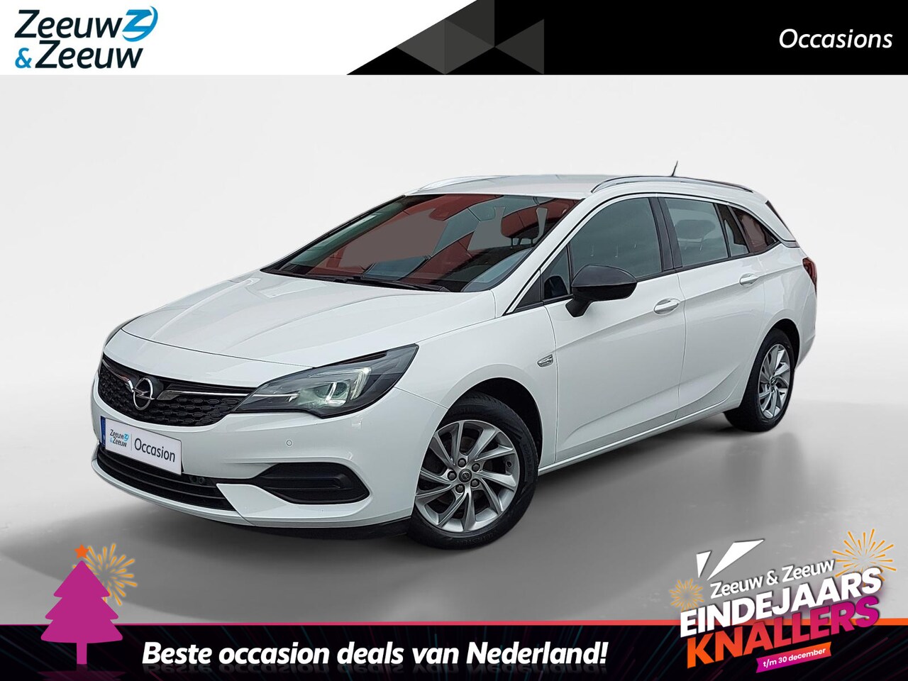 Opel Astra Sports Tourer - 1.2 Business Elegance | Achteruitrijcamera | Parkeersensoren | Trekhaak | Navigatie | Appl - AutoWereld.nl