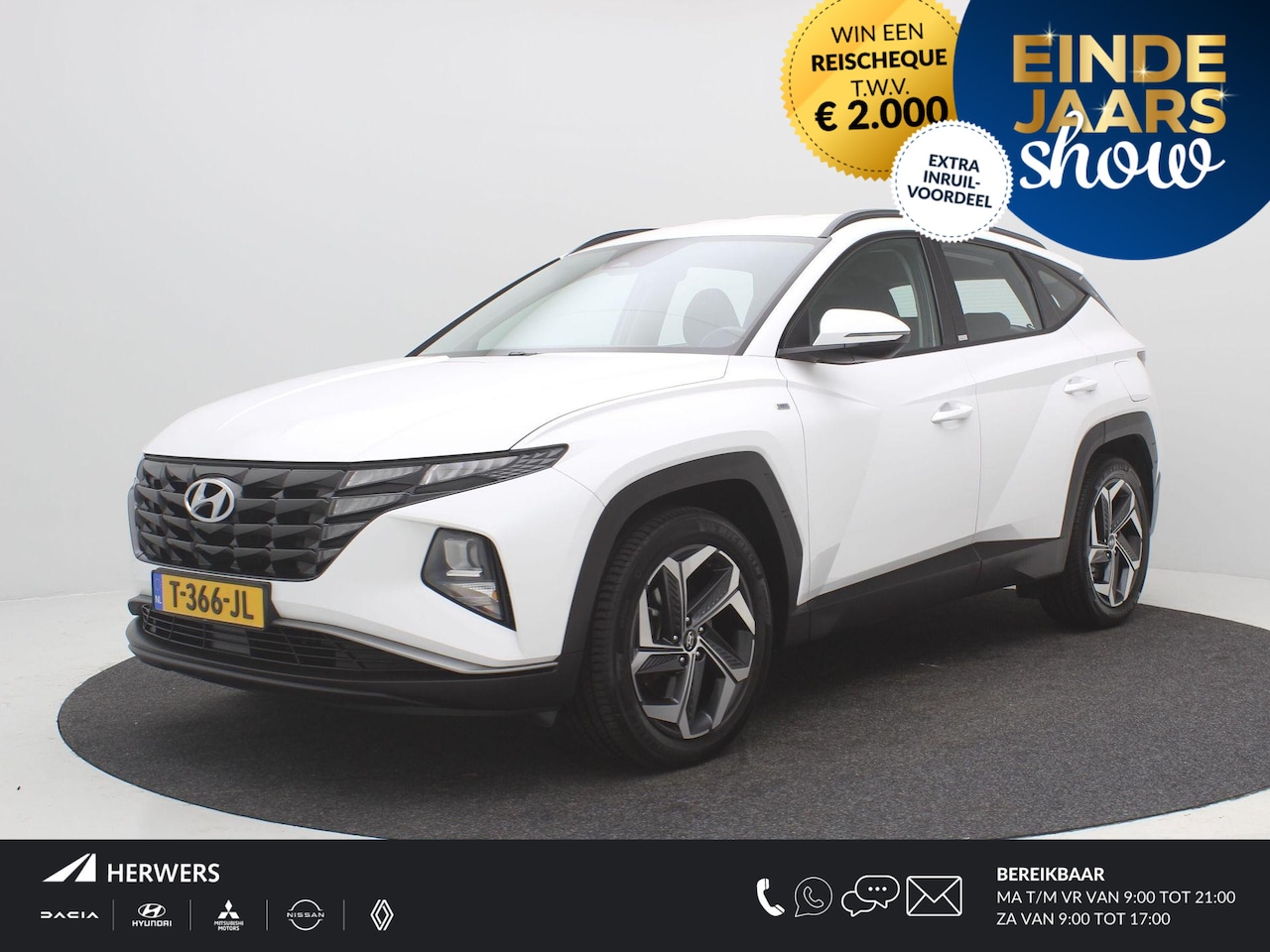 Hyundai Tucson - 1.6 T-GDI MHEV Comfort / Trekhaak / 1650KG Trekgewicht / Navigatie / Stoelverwarming voor - AutoWereld.nl