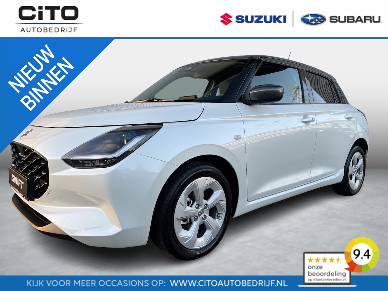 Suzuki Swift - 1.2 Select Smart Hybrid | Direct uit voorraad leverbaar | Multimedia Systeem | 16"LM | Air - AutoWereld.nl