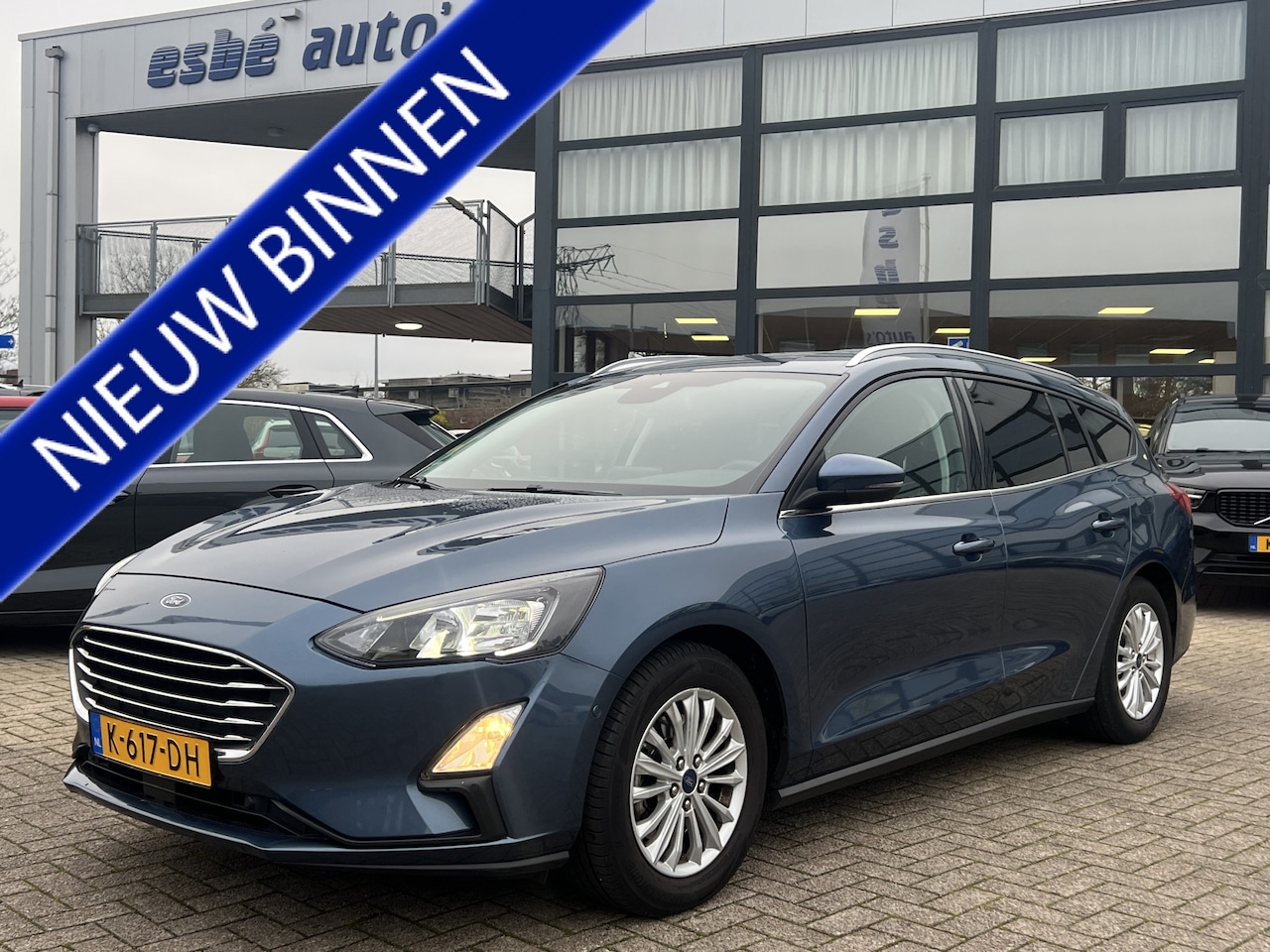 Ford Focus Wagon - 1.5 EcoBlue Titanium X Business Navigatie Trekhaak Camera Carplay Dab Keyless Stoelverwarm - AutoWereld.nl