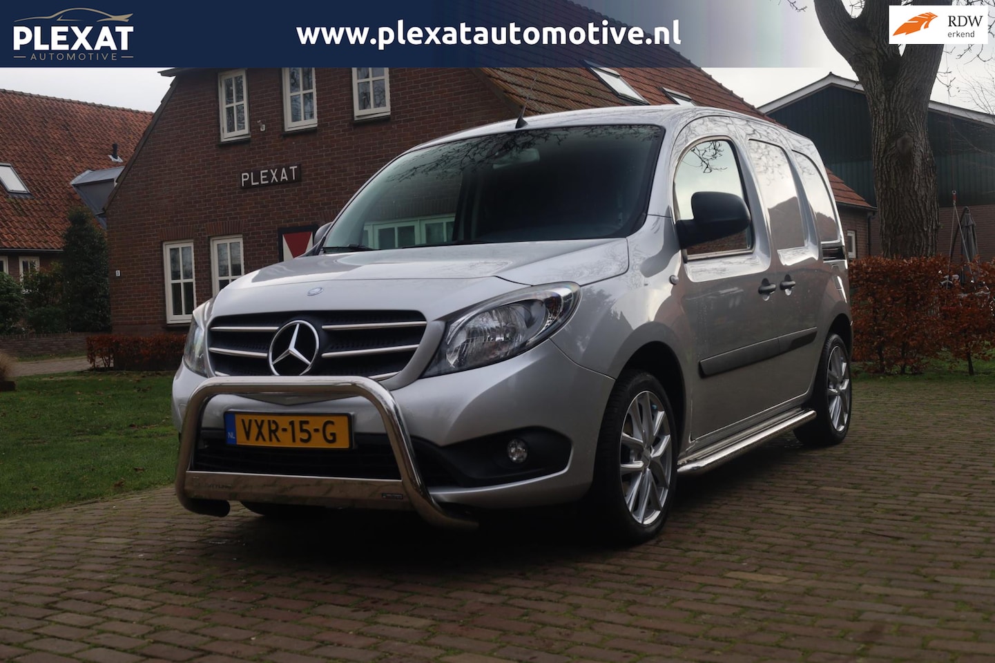 Mercedes-Benz Citan - 112 BlueEFFICIENCY Aut. | MARGE | 2x Schuifdeur | BullBar | Lichtmetaal | Radio-CD | Origi - AutoWereld.nl