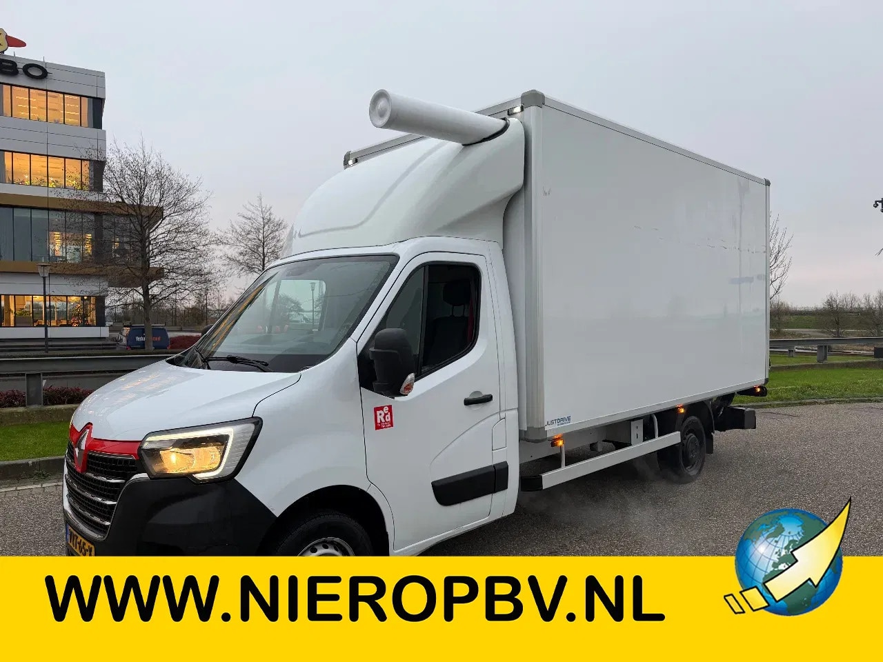 Renault Master - 2.3DCI Bakwagen 1000KG Laadklep Zijdeur Airco Navi Cruisecontrol - AutoWereld.nl