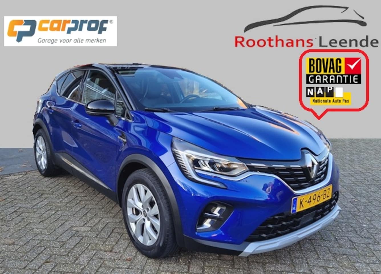 Renault Captur - 1.0 100PK TCe Intens - Navi - Parkeersensors - AutoWereld.nl