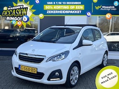 Peugeot 108 - 1.0 Active Cabrio 72pk 5-drs | Parkeer Camera | Airconditioing | Apple CarPlay/Android Aut