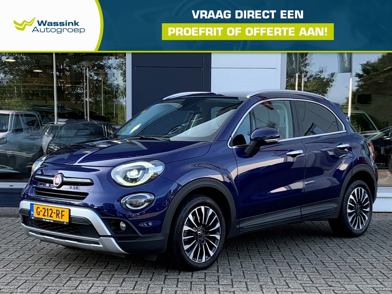 Fiat 500 X - I 120pk City Cross | Navigatie | Climate control | Cruise control | Parkeersensoren vóór + - AutoWereld.nl