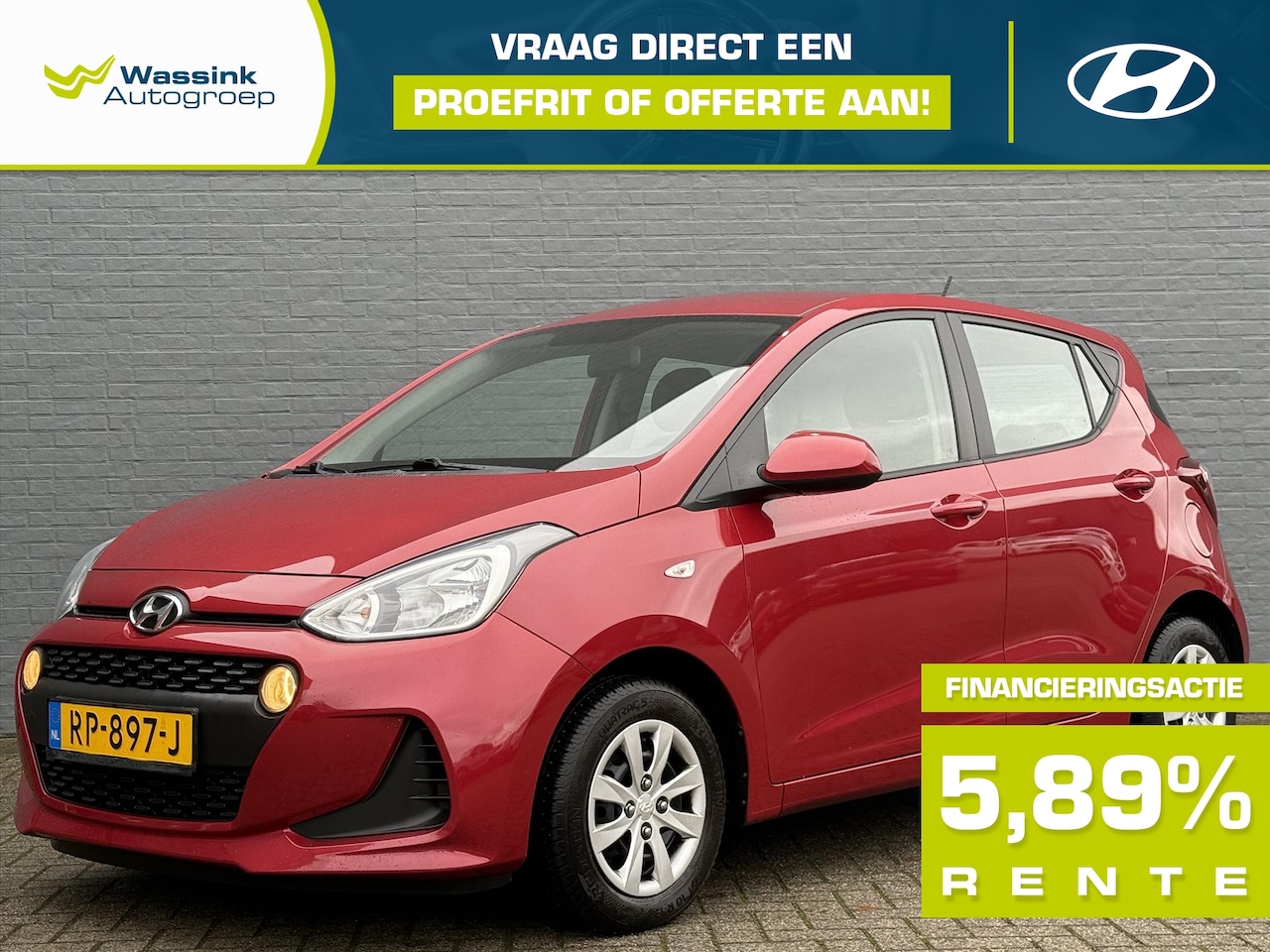 Hyundai i10 - 1.0i Blue 66pk Comfort | All Season Banden | Elektrisch verstelbare spiegels | Airo | Elek - AutoWereld.nl