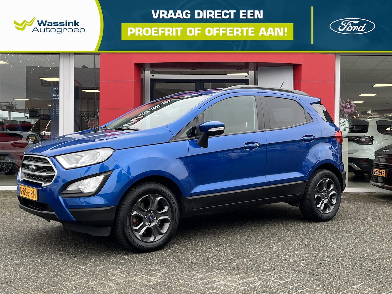 Ford EcoSport - 1.0 EcoBoost 125pk Trend Ultimate | Airconditioning | Parkeersensoren | Navigatie | - AutoWereld.nl
