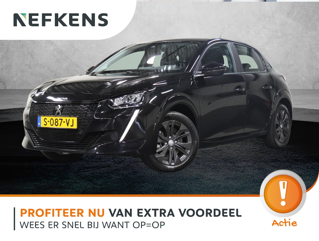 Peugeot e-208 - Active Pack 50kWh 136PK | 1ste eigenaar | ACCU 95% | 3 FASE | Navigatie | Parkeersensoren - AutoWereld.nl