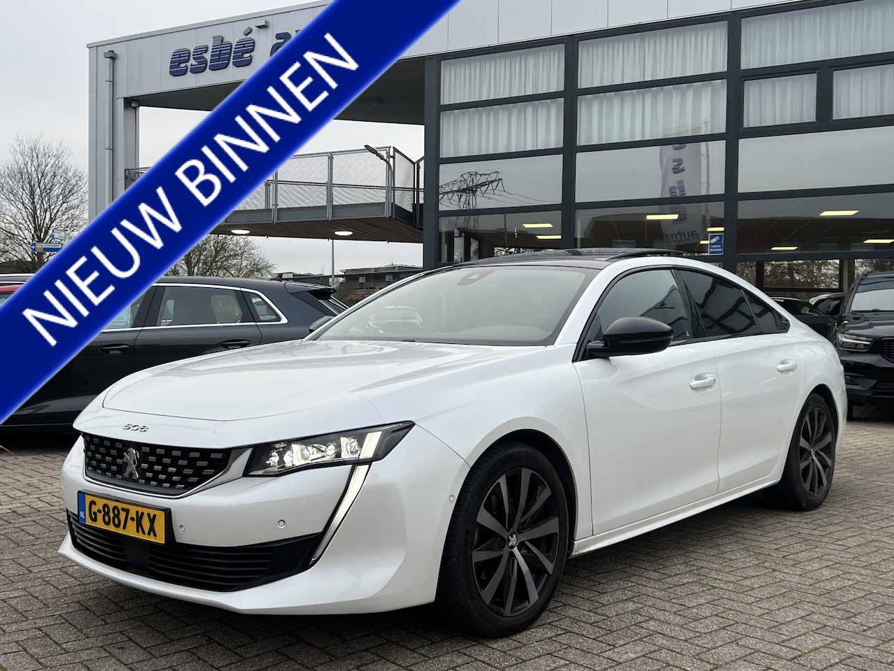 Peugeot 508 - 1.6 180 pk Automaat GT Line Navigatie Trekhaak Panoramadak Nappa Leer Elek Stoelen Camera - AutoWereld.nl