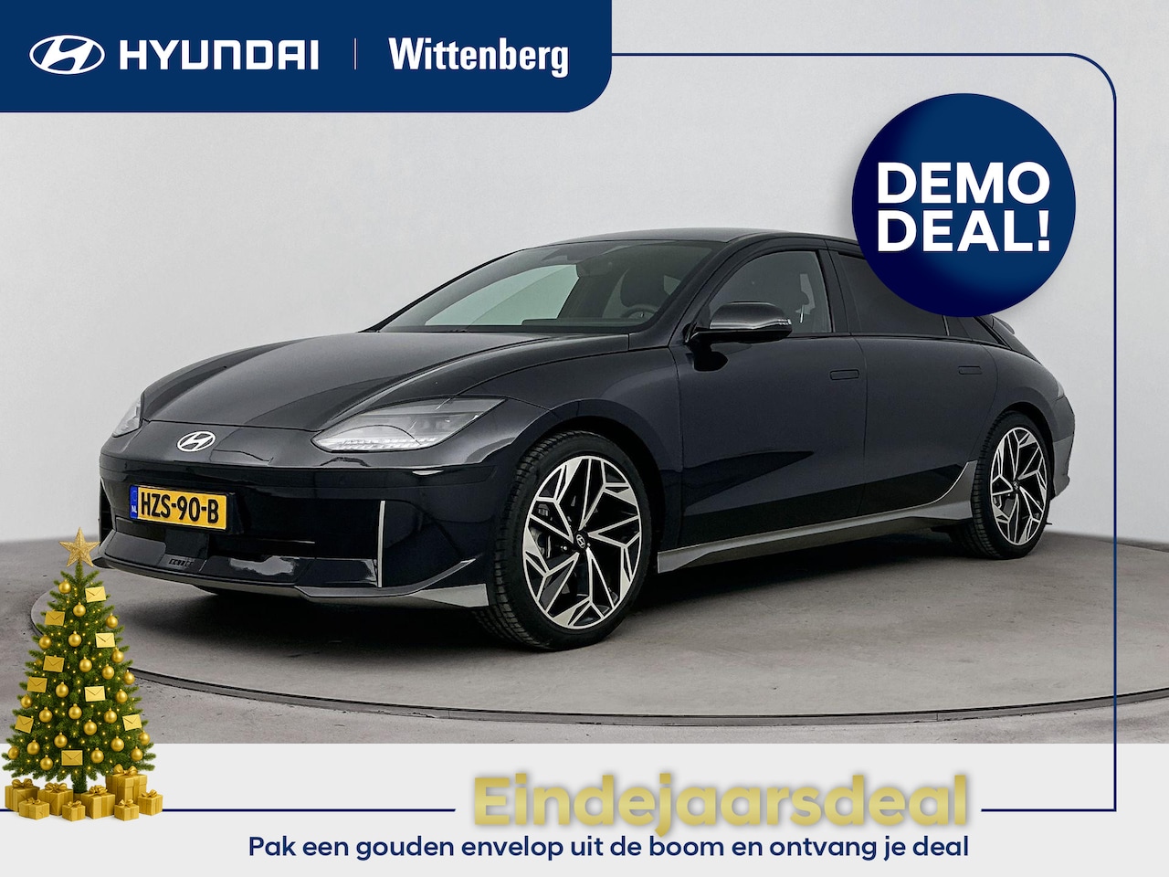 Hyundai IONIQ 6 - Connect 77.4 kWh | Trekhaak | Trekgewicht 1500kg | Stoel + stuurverwarming | 20" Lm-wielen - AutoWereld.nl