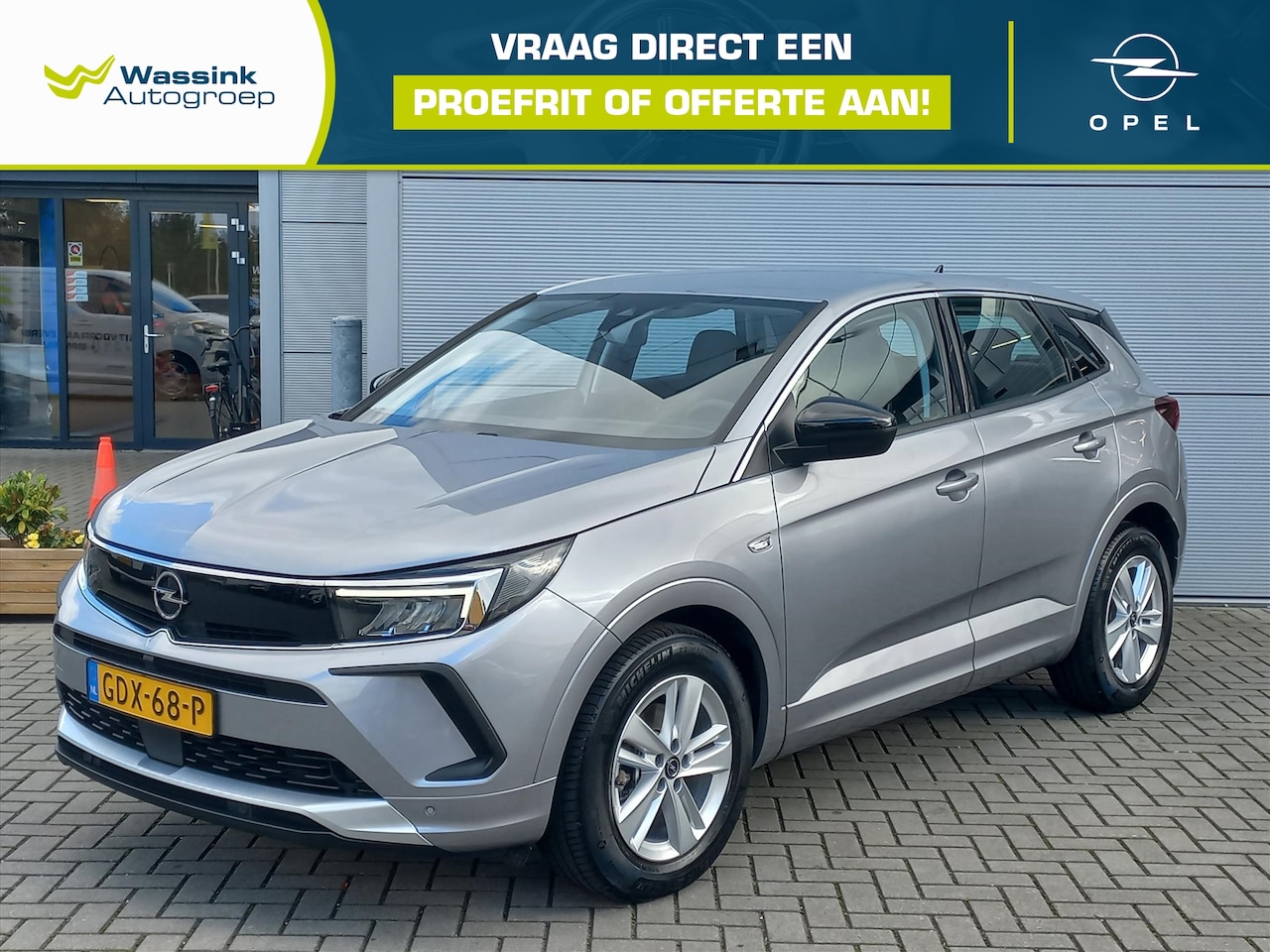 Opel Grandland - 1.2T 131pk GS-Light | Climate control | Navigatie | Winterpack | AGR stoelen | Parkeersens - AutoWereld.nl