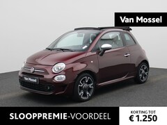 Fiat 500 C - 1.0 Hybrid Rockstar | NAVIGATIE | AIRCO | CRUISE CONTROL | LEDER | LICHTMETALEN VELGEN |