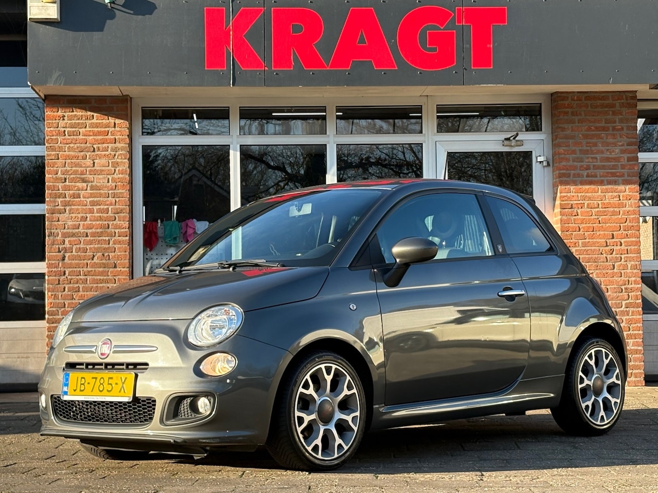 Fiat 500 - TwinAir Turbo 500S 0.9 80 pk - airco - lichtmetaal - SPORTIEF - AutoWereld.nl