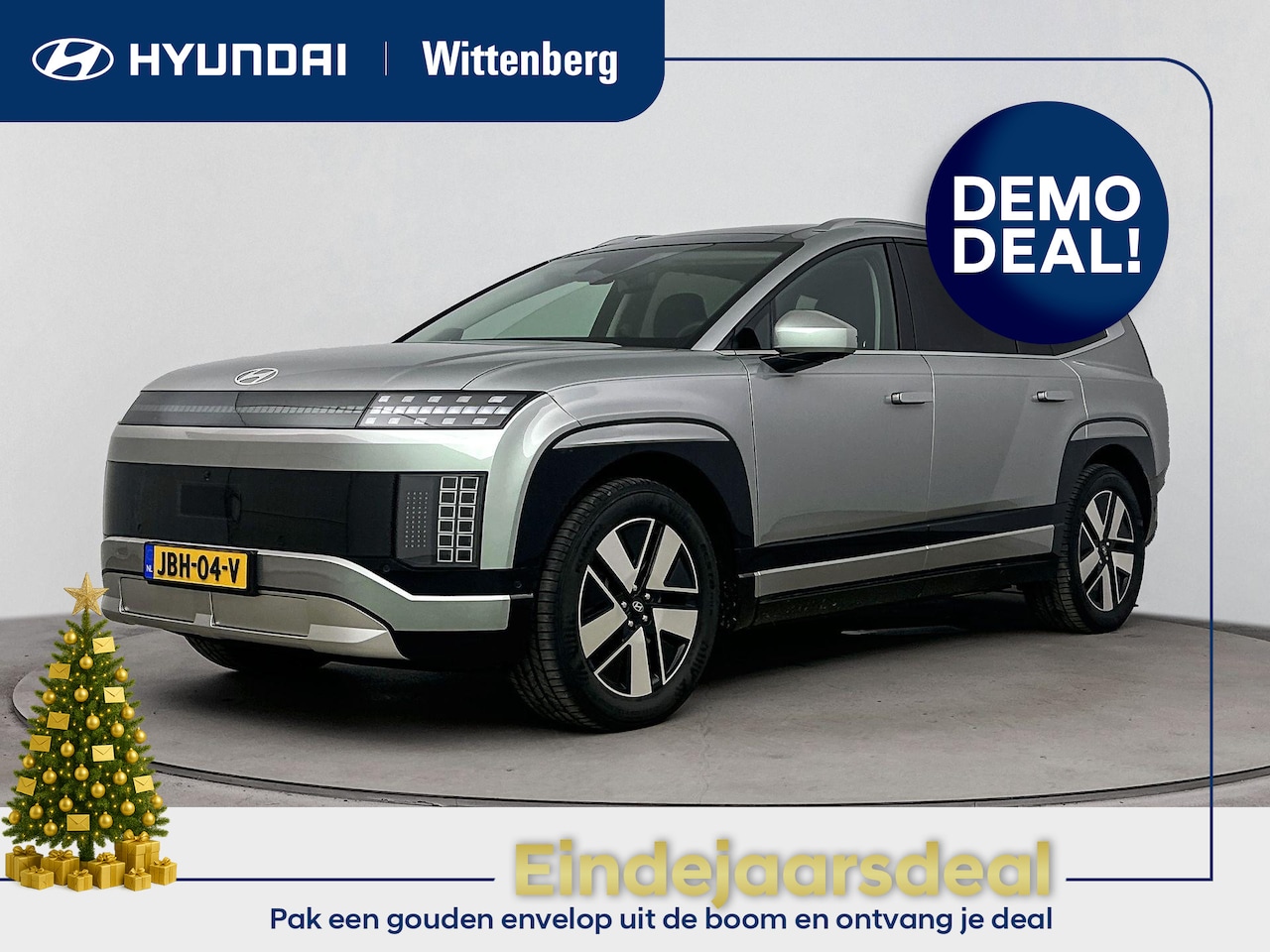 Hyundai IONIQ 9 - Connect+ AWD 7p. 110.3 kWh 307pk | Panoramadak | Trekhaak 2500kg | Leer | Stoel + stuurver - AutoWereld.nl