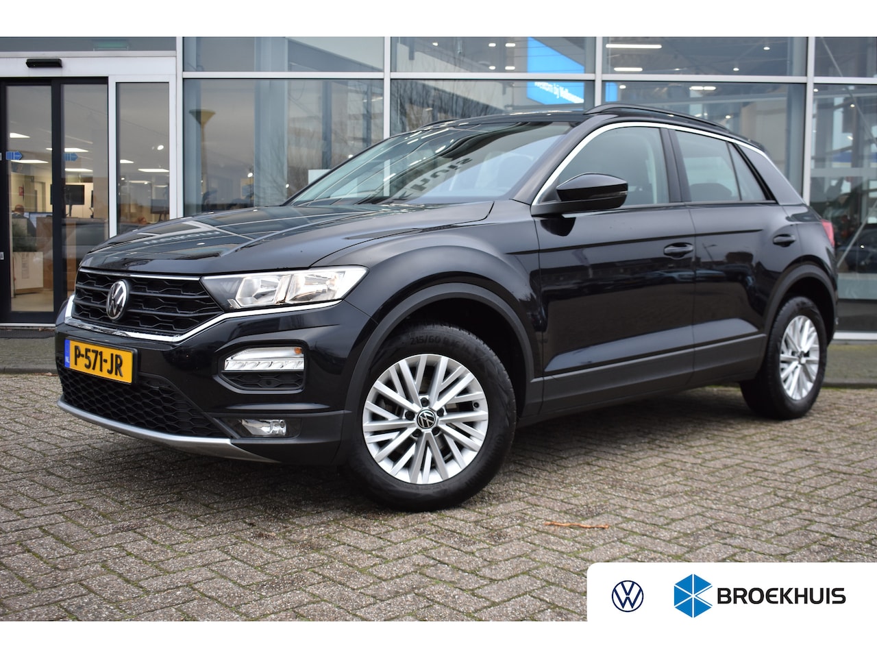 Volkswagen T-Roc - 1.0 TSI 110PK Style Business | STEOLVERW. | NAVIGATIE | ADAPT. CRUISE | APP. CONNECT | BLU - AutoWereld.nl