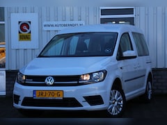 Volkswagen Caddy - 1.4 TGI Trendline 5 Persoons Automaat*Perfect VW Onderh.*Trekhaak/2x zijschuifdeur/Stoelve