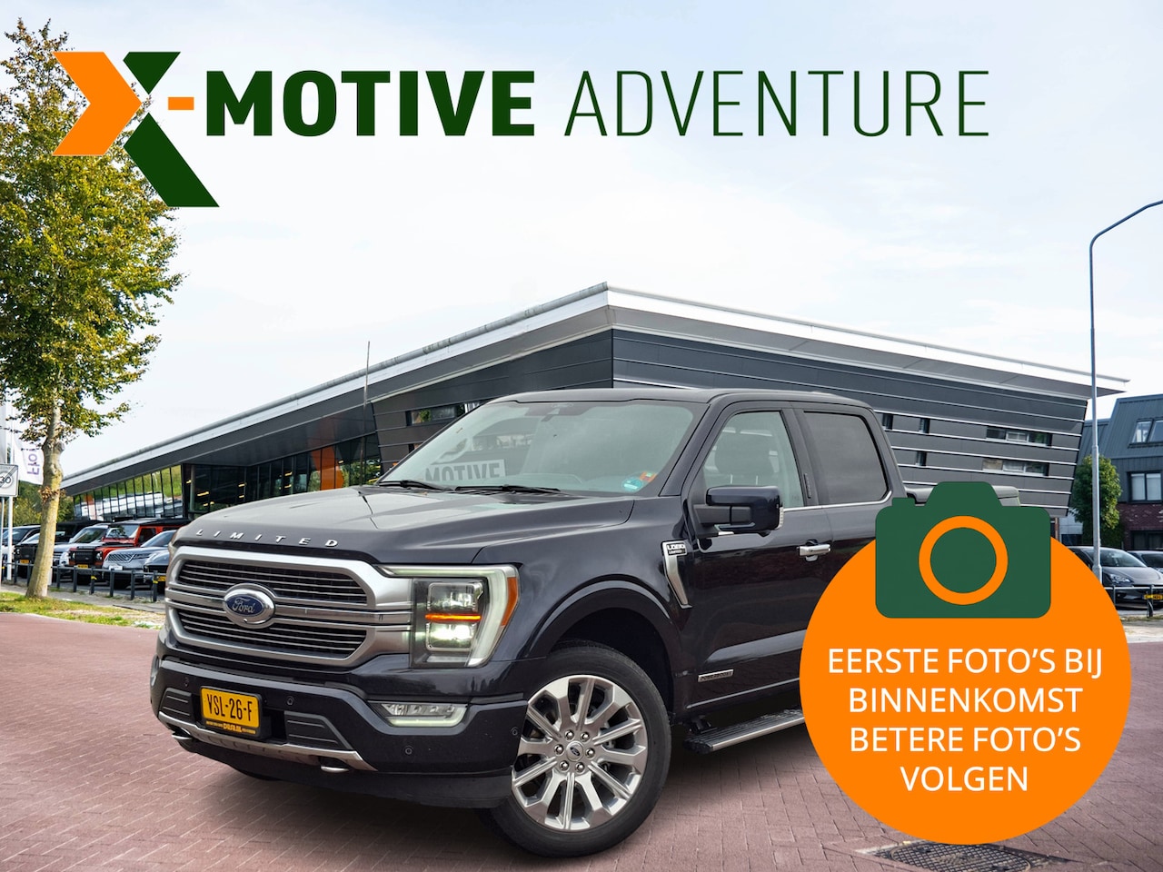 Ford F150 - limited 430pk Hybrid SuperCrew Powerboost | Volleder | Panodak | Premium Surround Audio | - AutoWereld.nl