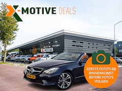 Mercedes-Benz E-klasse Cabrio - 400 Prestige V6 333pk Exclusive | 1 eig | Stoelkoeling + Verw | Elek zetels + Memory | Air