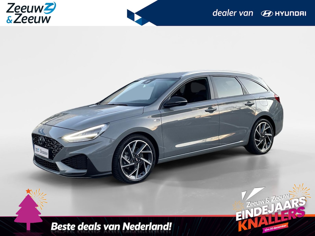 Hyundai i30 Wagon - 1.5 T-GDi MHEV N Line stoel/stuur verwarming / dealer onderhouden - AutoWereld.nl