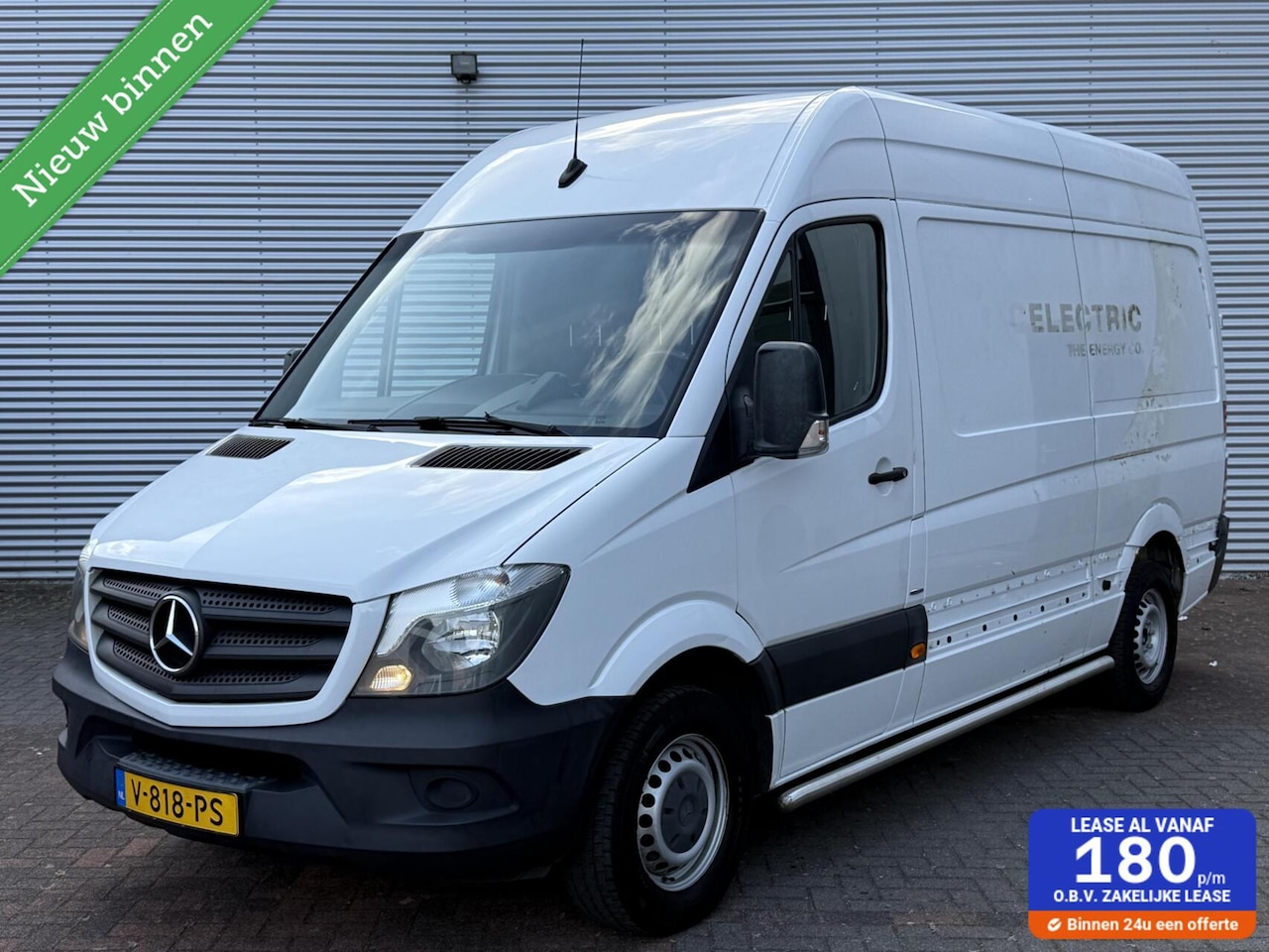 Mercedes-Benz Sprinter - bestel 314 2.2 CDI Hoog Lang Navi Cruise NL Auto Weinig KM 138453 Bouwjaar 2018 - AutoWereld.nl
